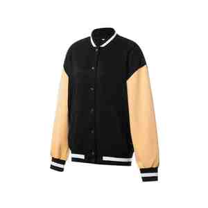 Vestes universitaires confortables pour femmes couleurs personnalisées Logo hiver meilleure Collection noir grande taille veste robuste pour les femmes - Product Image 4