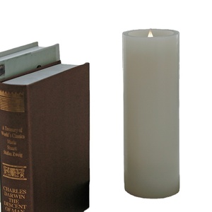 Hot Bán <span class=keywords><strong>Led</strong></span> <span class=keywords><strong>Flameless</strong></span> nến 2024 New arrivals sáp trụ cột 3D di chuyển <span class=keywords><strong>Wick</strong></span> với chức năng hẹn giờ để sử dụng nhà Halloween ramadan - Product Image 1