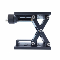 Plataforma Elevadora Manual de Tijera, Compacta, de Posicionamiento Vertical para Alineación Óptica