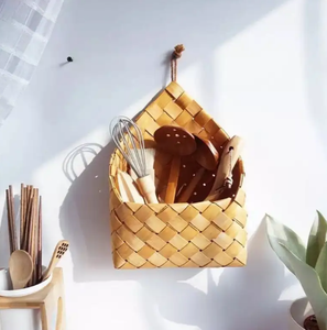 Maceta de bambú colgante-Macetas grandes tejidas a mano para uso en interiores VIET FARGIMEX - Product Image 4