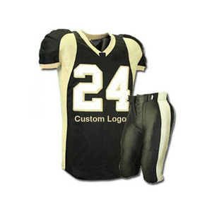 Maillot de football américain à manches courtes de meilleure qualité pour adultes respirant imprimé sublimé vêtements d'entraînement en gros - Product Image 4