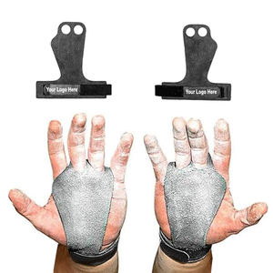 High Quality Custom Sizes <b>Gymnastics</b> Hand Guards <b>Bar</b> <b>Grips</b> with Holes Wrist Supports Gymnastic <b>Grips</b> in Rubber Material - Product Image 5