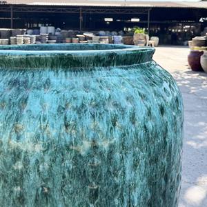Pot de jardin en céramique fabriqué au Vietnam Décoration intérieure nordique de l'usine vietnamienne - Product Image 3