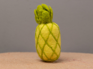 Adorno de Piña de Fieltro y Lana, Juguete Educativo de Simulación para Niños, Decoración de Interiores - Product Image 6