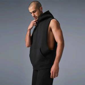 Camisetas sin mangas transpirables de talla grande para hombre, camiseta sin mangas de atlética Pakistán, etiquetas de ropa personalizadas para gimnasio, precios bajos disponibles 100% - Product Image 2