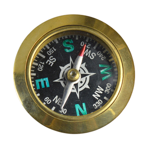 Cobre Acabado antiguo Diseño Bolsillo Náutico Gadgets Diseño al aire libre Brújula de metal Diseño de Guía Náutica - Product Image 3