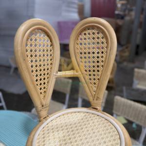 Chaise de luxe en rotin faite à la main pour enfants du Vietnam, siège de bébé unique tissé à la main écologique pour chambre d'enfants - Product Image 2