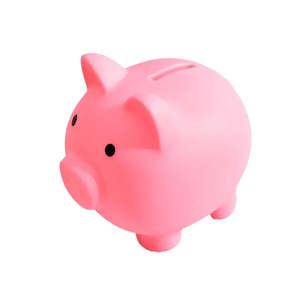 Tirelire cochon mignonne en forme de cochon pour économiser de l'argent - Product Image 1