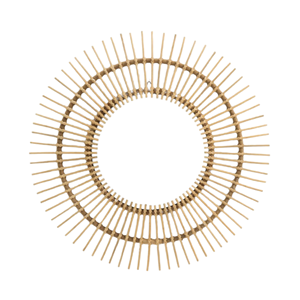 New Design Sustainable Natural Rattan Round/Oval <b>Mirror</b> for Bedroom Home Decor <b>Vintage</b> Traditional Style for Gifts - Product Image 4