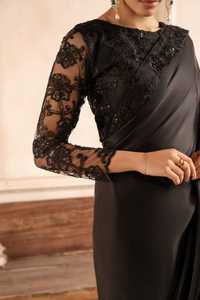 Sari de Alta Calidad para Mujer, Vestido Elegante para Bodas, Fabricación en Fábrica, Envío Rápido con Buen Embalaje Personalizado, Precio al por Mayor - Product Image 3