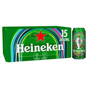 Heineken Lager Beer <strong>Can</strong>, 24 X 490ml - Product Image 3