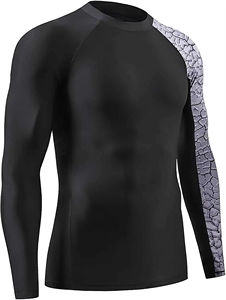 Rashguard MMA personnalisé 2026 avec logo Jiu-Jitsu BJJ – Conception sur mesure pour votre logo – Rashguard vierge - Product Image 4