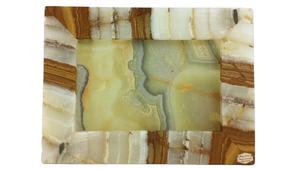 Green Onyx Marble Photo <b>Frame</b> Green Onyx Marble <b>Picture</b> <b>Frame</b> in Horizontal Rectangle Form 23 x 18 cm - Product Image 6