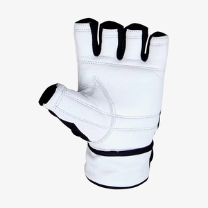 Guantes de Gimnasio Unisex de Cuero al por Mayor, Impermeables, Transpirables, Ventilados, de Medio Dedo, para Levantamiento de Pesas y Ejercicio Físico - Product Image 6