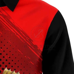 Camiseta de Pesca Profesional Sublimada Personalizada con Botones, Camiseta de Pesca de Manga Larga, Camiseta Polo de Pesca de Poliéster y Elastano - Product Image 4