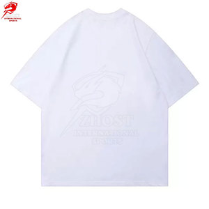 Camisetas de Diseño con Estampado Puff, Lavado Vintage, Corte Holgado, Ropa Urbana de Moda para el Día a Día - Product Image 2