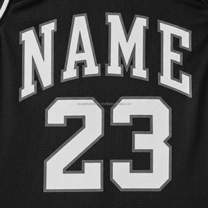 Conjunto de Uniforme de Baloncesto con Números y Patrón Impresos Digitalmente con Logotipo Personalizado, para Hombres Adultos, de Poliéster Transpirable, Duradero y de Alta Elasticidad - Product Image 3