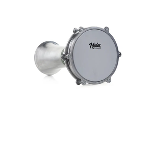 Darbuka turque Midex DKB-05, taille 5, grand format, en aluminium, double couche, peaux en papier huilé, fabriquée à la main, durable (41x22cm) - Product Image 2
