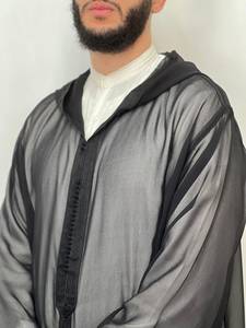 <b>Men's</b> Best Premium Quality Digital Style Loose Anti-Wrinkle Long Sleeve Customized Color Abaya XXL Size Handmade Moroccan <b>Thobe</b> - Product Image 6