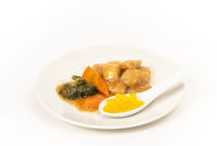 Perles citron et citron vert-perles sphériques 365g bocal en verre 12oz saveur frais végétalien sans gluten citron sans gm