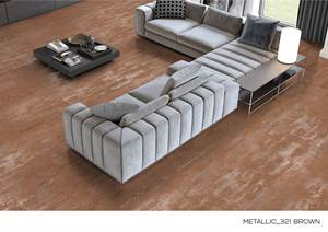 Plata pulida 600x1200mm Cuerpo completo Aspecto de mármol Azulejo brillante para piso Cerámica Azulejo de porcelana duradero Azulejo de piso - Product Image 6