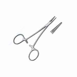 Haute qualité 18.0 cm Metzenbaum-Hegar porte-aiguille pince en acier inoxydable pour aiguille manuelle tenant la vente d'instruments chirurgicaux - Product Image 5
