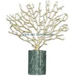 Aluminum Pewter Casted Silver Ware Large Size Modern Handmade Sculpture Marvelous Designing Home and Office Desktop Sculpture - Product Image 5