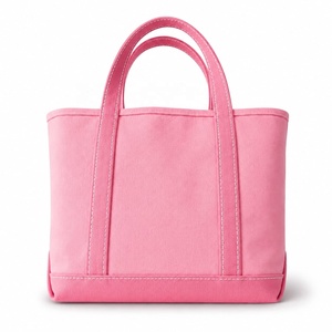 For <b>Canvas</b> <b>Tote</b> Bag Solid Color Elegant Style Open Top Women's Handbag Daily Use All Seasons - Product Image 1