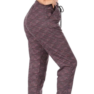 Premium Quality Solid <b>Fleece</b> Winter Flat Front Custom Sublimation Printed Women's <b>Trousers</b> - Product Image 3