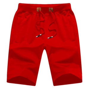 Pantalones cortos deportivos de moda para hombre, pantalones cortos de playa holgados rectos delgados de longitud media informales de verano para hombre con pantalones cortos con logotipo personalizado - Product Image 2