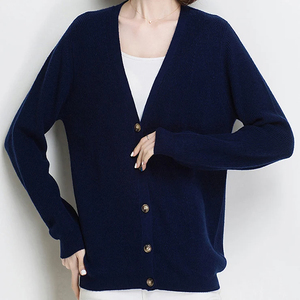 Women's Long Sleeve <b>Sweater</b> Custom Winter Casual Knitted <b>Cardigan</b> <b>Sweaters</b> Women Wholesale Prices Customized Logo and Colors - Product Image 1