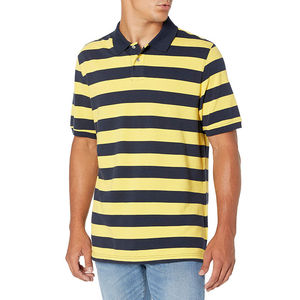 Polo personnalisé de haute qualité en coton à manches courtes grande taille pour hommes Nouveau design Couleur unie Style décontracté Techniques brodées - Product Image 2