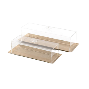 Plateau alimentaire en métal de dernière génération avec couvercle en acrylique pour la maison, les hôtels et les restaurants, plateau de service alimentaire en Inde - Product Image 4