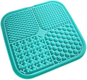 Alfombrilla de silicona para lamer perros HILIM, alimentador lento para mascotas, reduce el estrés, mejora la digestión, material seguro antideslizante - Product Image 5