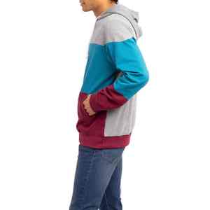 ODM sweats à capuche surdimensionnés pour hommes à séchage rapide en coton polaire respirant avec logo personnalisé unisexe à la mode et de haute qualité supérieure à l'usine - Product Image 6