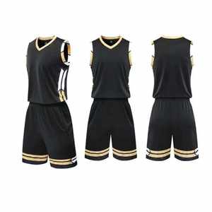 Ensemble d'uniformes de basket-ball de sport personnalisés avec votre logo OEM design bsci, vente en gros, vêtements de sport - Product Image 3