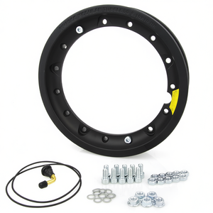 Neumáticos y Accesorios para Motocicleta TuV 2.10 X 10, Llanta Desmontable Sin Cámara, Pintados en Negro - Product Image 2