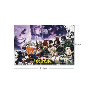Poster de style moderne My Hero Academia 61x91,5 cm Boku No Hero Academia Heroes Vs Villains Art mural en papier - Product Image 2