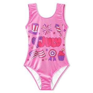 Hot Sale Custom Logo Cheap Spandex/Polyester Ballet Leotards White Pink Blue Adult Girls' Stage <b>Performance</b> <b>Wear</b> In-Stock - Product Image 1