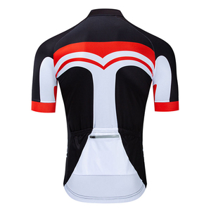 Maillots à fermeture éclair pour hommes, chemises pour cyclisme, maillots d'équitation à manches courtes personnalisés sublimés, meilleur design - Product Image 2