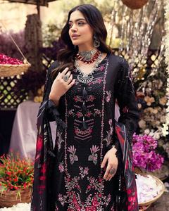 AJM Trade House 1051 Trajes étnicos paquistaníes de diseñador para mujer hechos de seda - Product Image 3