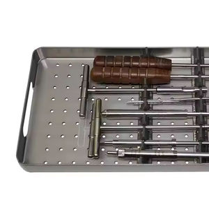 Juego de Instrumentos Quirúrgicos Ortopédicos Profesionales de Alta Calidad, Acero Inoxidable de Grado A+, Mango de Acoplamiento Rápido, Placa Ósea Manual - Product Image 4