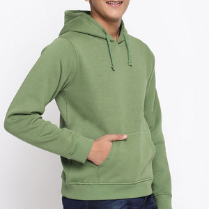 Dernier modèle de Sweat à capuche pour enfants Pull-over en coton personnalisé Sweat à capuche uni pour enfants - Product Image 3