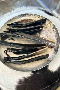 Luxurious Men's <b>Shoe</b> <b>Horn</b> Handcrafted with Polished Finish Customizable Buffalo <b>Horn</b> Oval Adjustable DIY Style Marco Enterprises - Product Image 5