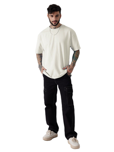 เสื้อยืดผู้ชายแบบเรียบ ผ้าฝ้าย 100% ทรงปกติ ปี 2026 ผลิตในปากีสถาน ระบายอากาศได้ดี รับสกรีนลายตามสั่ง - Product Image 5