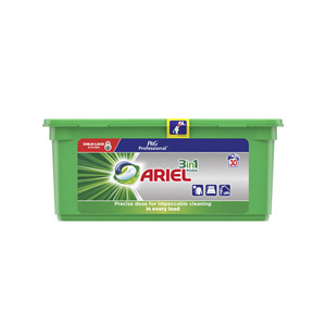 Pour les dosettes de blanchisserie fraîchement parfumées à triple action Ariel Solid Dirt Fighter efficace et protecteur de fibre pour les vêtements - Product Image 4