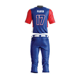 Uniformes de baseball de qualité supérieure 2026, logo personnalisé imprimé et nouveaux ensembles de vêtements de sport de style uni, service OEM, uniforme de baseball - Product Image 6