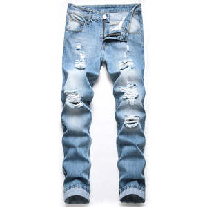 Pantalones Cargo de Mezclilla para Hombre al por Mayor, Personalizados con Impresión, Transpirables, Duraderos, de Secado Rápido, Unisex - Product Image 4