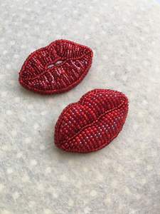 Porte-clés perlé fait main mignon et tendance, pendentif en tissu à broder pour sac, accessoires de perlage, mode - Product Image 2