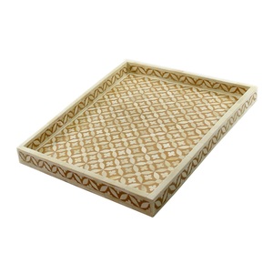 Luxury Bone Inlay Chocolate Serving Tray Custom Size Hot Selling Home Decorative Ramadan <b>Eid</b> <b>Gifts</b> Craftsy Home Product - Product Image 6